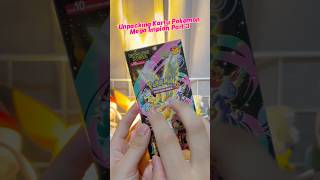 Unpacking kartu pokemon mega impian part 3 #brewek #pokemon #pokemontcg #kartupokemon