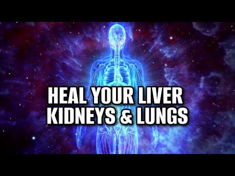Flush All Toxins Out Of Your Body | Heal Your Liver Kidneys & Lungs | Boost Digestive System | 741hz