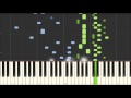Badinerie - Johann Sebastian Bach [Piano Tutorial] (Synthesia)