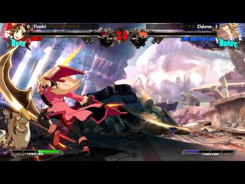 GGXrd W/L Finals @ TSB Keeps Itself Alive - Tinshi vs Zidane/Mynus [720p/60fps]