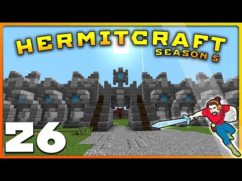 HermitCraft 5 | Ep 26 | ANOTHER BRICK IN THE WALL! | Minecraft Vanilla 1.12