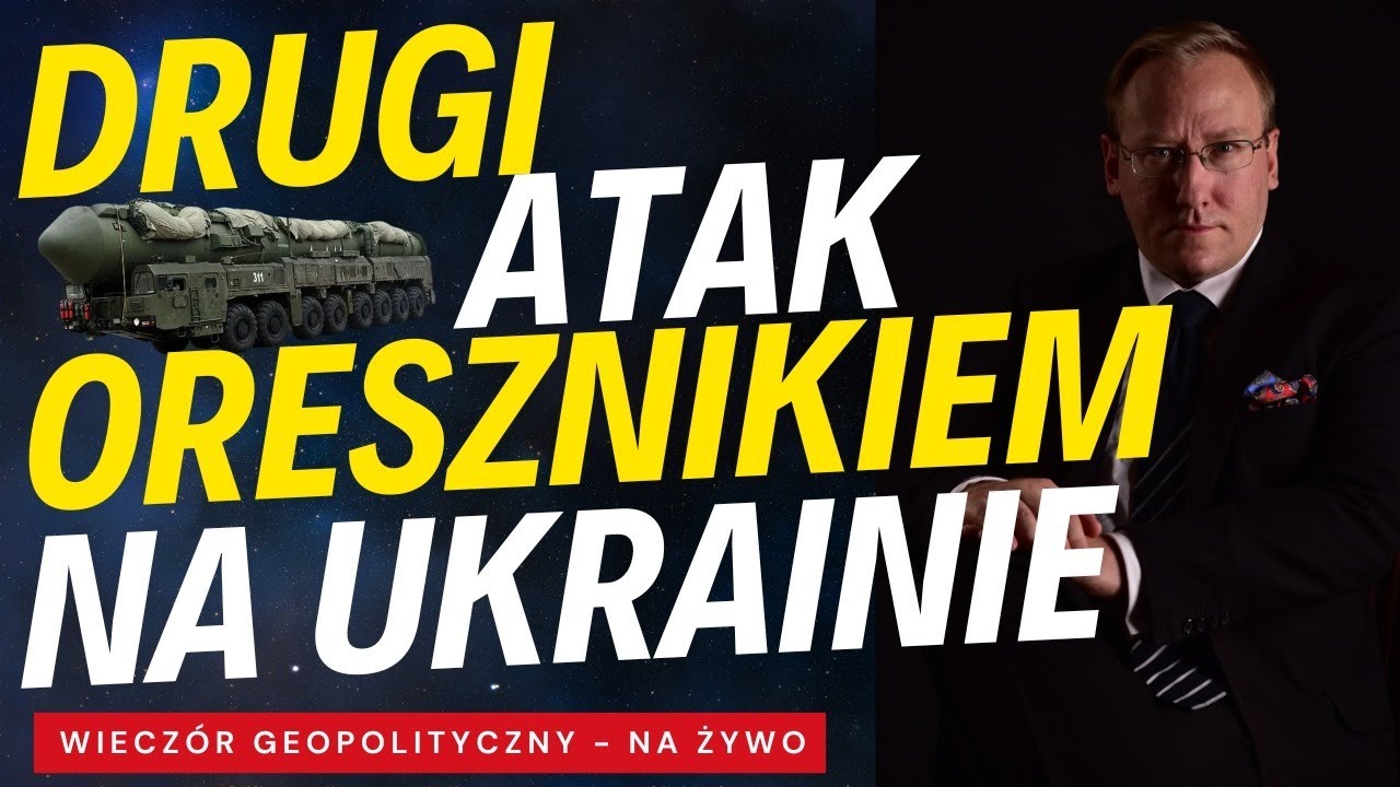 NA ŻYWO: Drugi atak Oresznikiem na Ukrainie. Skutki dla Polski