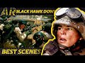 Whistling BULLETS In BLACK HAWK DOWN 2001 ACTION SCENES COMPILATION