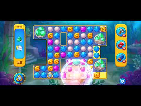 Fishdom level 9808 no boosters フィッシュダム ノーマル