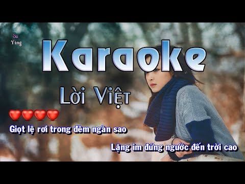 Karaoke - Không Yêu Em Cũng Đừng Tổn Thương Em - Lời Việt | Tone Nữ