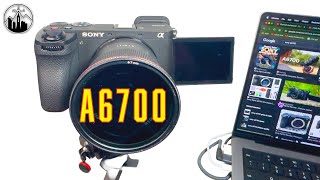 unboxing the new Sony A 6700 APSC hybrid camera