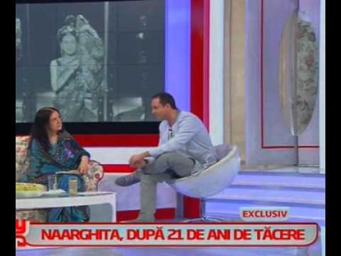 Naarghita primul interviu acordat in direct la tv