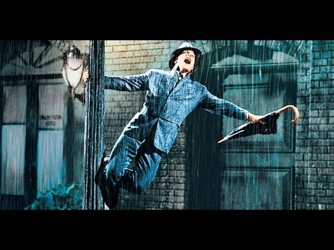 Singing in the rain, canción con subtítulos karaoke de Cantando bajo la lluvia