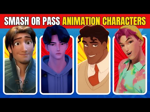 Smash or Pass Challenge Hot Animation Characters Edition! | Hear me out😍