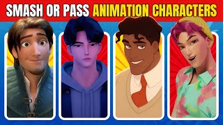 Smash or Pass Challenge Hot Animation Characters Edition! | Hear me out😍