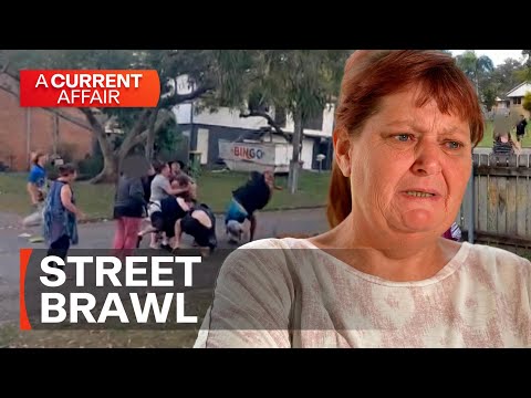 Neighbourhood under siege as intense brawl breaks out | A Current Affair