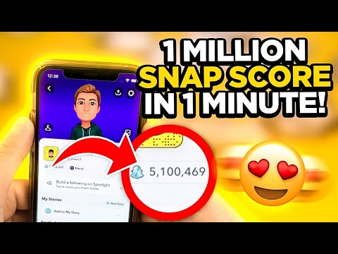 BEST WAY To INCREASE Snapchat Score FAST WITHOUT Streaks and Adding Celebrities 2022 (iOS/Android)