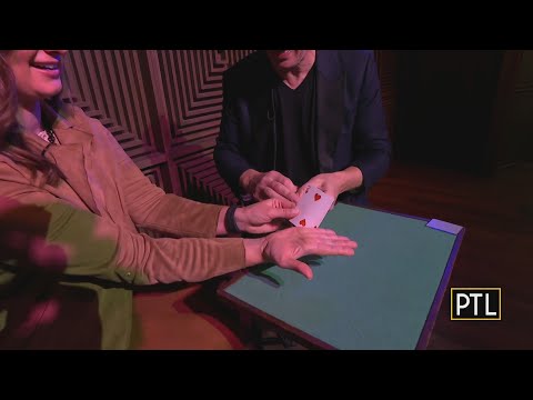 Card trickery with magician Steve Valentine