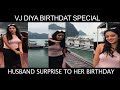 VJ Diya Birthday Special Trip To Vietnam Diya Menon S Husband Surprise To Her Birthday My Show