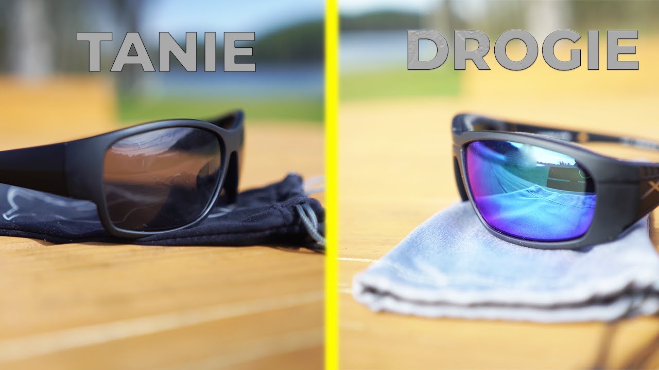 OKULARY POLARYZACYJNE 50 vs 850 PLN | Porównanie (Tanie vs Drogie) - SPRZĘT WĘDKARSKI