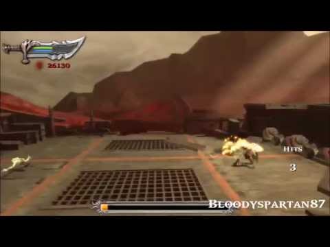 God of War: Chains of Olympus The Dock of Charon (Kratos vs Charon 2) God Mode No Upgrade Run (NUR)