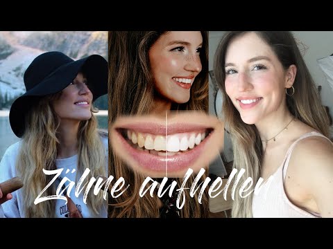 Wie ich meine Zähne aufhelle und WEISS halte