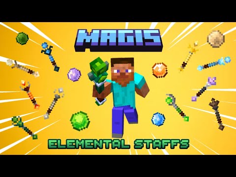 MAGIS || Elemental Staffs - Addon MCPE
