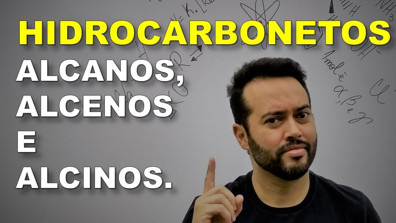 QUÍMICA ORGÂNICA - ALCANOS, ALCENOS E ALCINOS.