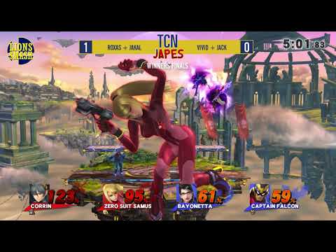 TCNJapes 4 - Roxas + JaKaL vs Vivid + Jack - Smash 4 Doubles Winners Finals