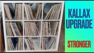 Video thumbnail for IKEA Kallax Shelf Reinforcement for HEAVY Vinyl and HI-FI Equipment by Armed and Dangerous DIY