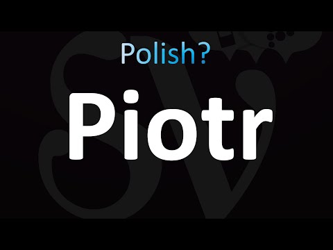 How to Pronounce ''Piotr'' Correctly! (Polish)