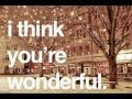 I think you're wonderful by Shubhangi & Tejas ...