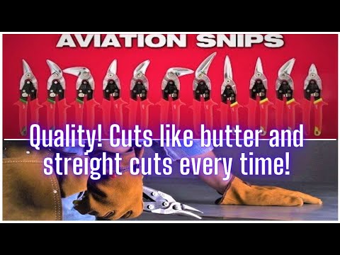 New Milwaukee Aviation Metal Snips Review : Offset Tin Snips : Hand Cutting Tools for sheet Metal