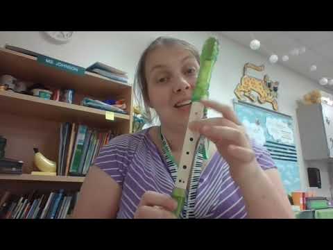Five Jive for Recorder   Practice Video