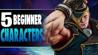 Top 5 Characters For Beginners in Street Fighter V Champion Edition Season 5 !!!