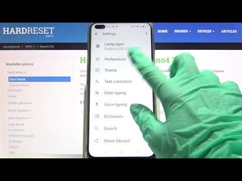 How to Activate Auto Correction on OPPO Reno4 Z– Enable/Disable Text Correction