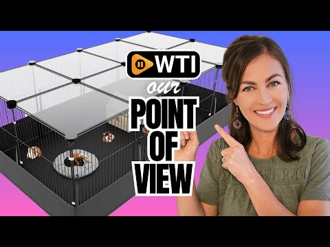 Tresbro Guinea Pig Cage with Top Cover & 12 Panels - WTI product video review