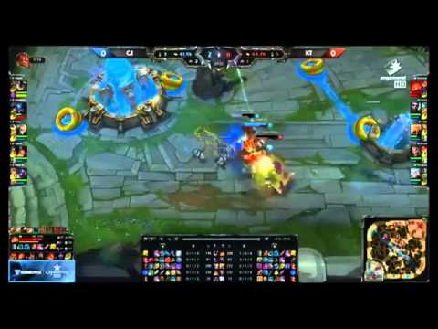 CJ vs KT Game 1 Highlights | CJ ENTUS vs KT ROLSTER | Week 8 LCK Summer 2015