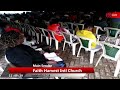 E R Mwansasu At Faith Harvest