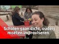 Reacties op het besluit om de scholen te sluiten.