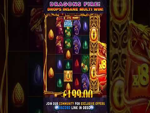 Thumbnail for video: DRAGONS FIRE INSANE MONSTER WIN!