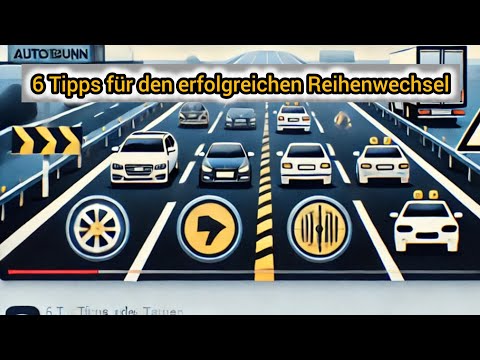6 Tipps für einen sicheren Spurwechsel: So geht's richtig!