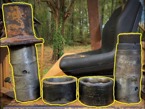 Backhoe Swing Tower Pin and Bushing Replacement - Case 580E