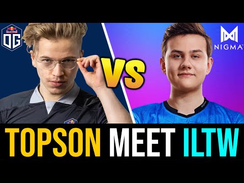 Topson Tiny vs ILTW Magnus - OG vs NIGMA in pubs DOTA 2