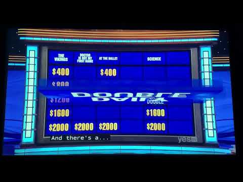 Double Jeopardy, Tyler Rhode Day 2 - 2nd Daily Double (10/28/21)