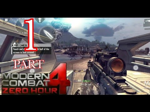 Modern Combat 4: Zero Hour Android Walkthrough _Part-1  Mission1:[ Red Summit]