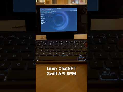 Linux ChatGPT Swift API demo running on Steam Deck #chatgpt #swiftlang #linux thumbnail