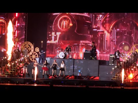 240106 YB x LEE SSERAFIM 'UNFORGIVEN + Stay Alive + Fire in the belly’ Fancam | GDA 2024 in Jakarta