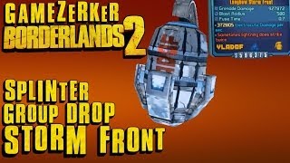 Borderlands 2: Splinter group drop Storm front - Boss (legendary) guide ep.31