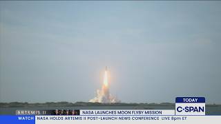 Впервые за 50 лет люди снова летят к Луне (трансляция)