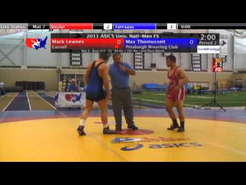 University Freestyle True 2nd 84kg - Mack Lewnes vs. Max Thomusseit