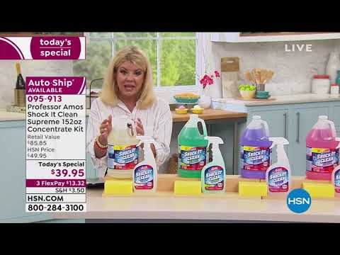 HSN | Spring Cleaning featuring Professor Amos 03.15.2021 - 04 PM