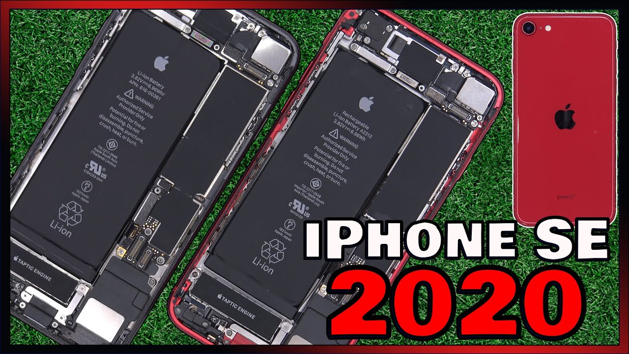 Apple iPhone SE 2020 Disassembly Teardown Repair Video Review 99% Identical to iPhone 8!!!