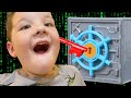 🕵️‍♂️ SPY KID CALEB! CALEB & MOMMY open MYSTERY SPY VAULT!
