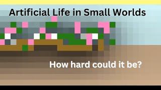 The Quest for Plant Survival in Small Worlds (Biomaker CA)